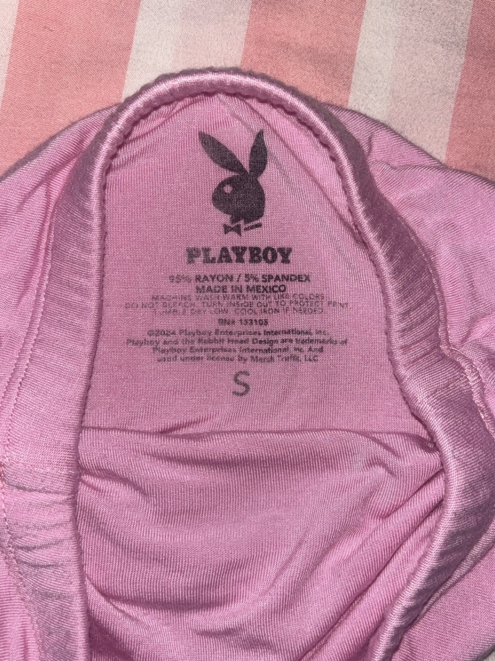PLAYBOY Rhinestone Tube Top - Picture 4 of 5